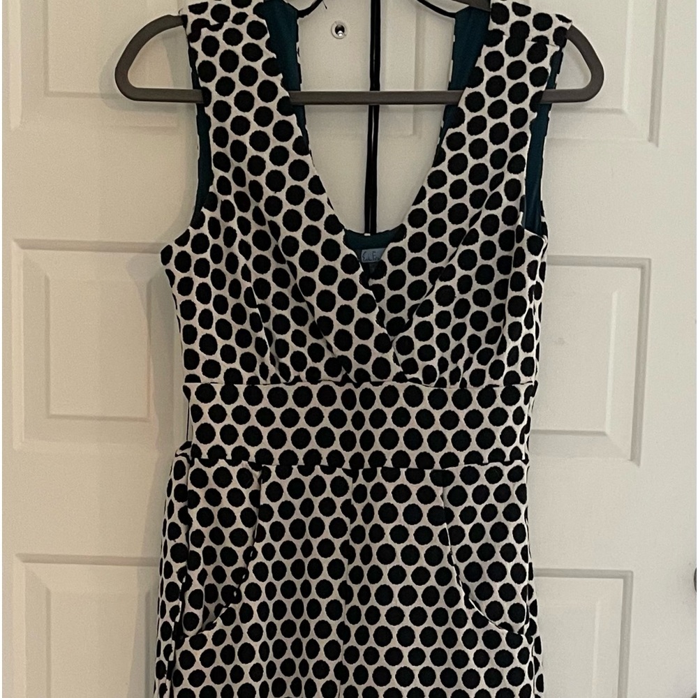 Anthropologie Eva Franco Marsha Polka Dot Jumpsuit Size: XS - Picture 8 of 10